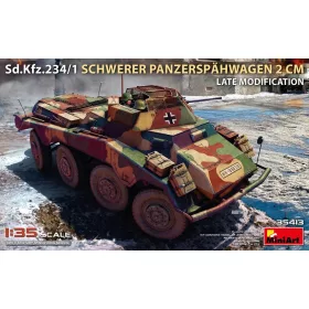   Miniart - Sd.Kfz.234/1 Schwerer Panzerspähwagen (2 cm). Late Mod