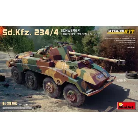   Miniart - Sd.Kfz. 234/4 Schwerer Panzerspahwagen 7 5 cm. Interior Kit