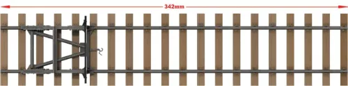 MiniArt - Railway Track   Dead End (European Gauge)