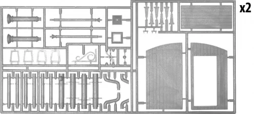 Miniart - Accessories for Buildings