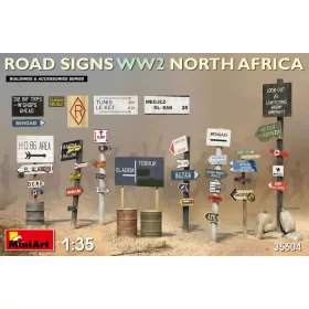 MiniArt - Road Signs WW2 (N.Africa)