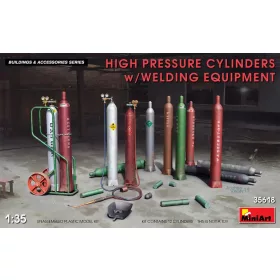 Miniart - High Pressure Cylinders W/Welding Equipment