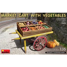 Miniart - Market Cart With Vegetables