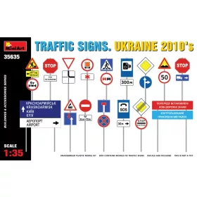 Miniart - Traffic Signs. Ukraine 2010 S