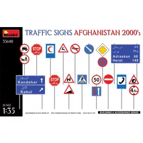 MiniArt - Traffic Signs. Afghanistan 2000 S