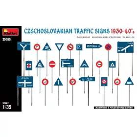MiniArt - Czechoslovakian Traffic Signs 1930-40 s