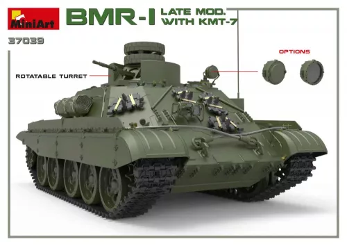 Miniart - BMR-1 Late Mod. with KMT-7