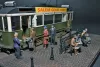 MiniArt - European Tramcar (Strassenbahn Triebwagen 641) with Crew   Passengers