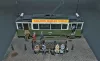 MiniArt - European Tramcar (Strassenbahn Triebwagen 641) with Crew   Passengers