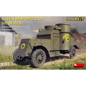  Miniart - Austin Armored Car 3rd Series: Ukrainian  Polish   Georgian  Romanian Service. Interior Kit