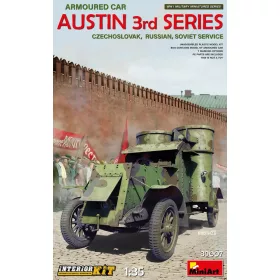   Miniart - Austin Armoured Car 3rd Series: Czechoslovak   Russian  Soviet Service. Interior Kit