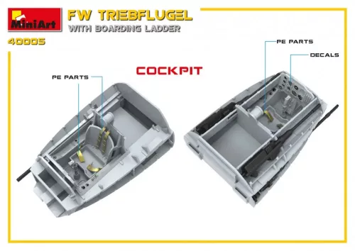 Miniart - Focke Wulf Triebflugel with Boarding Ladder