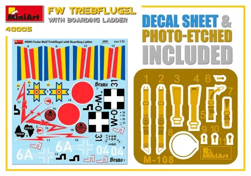 Miniart - Focke Wulf Triebflugel with Boarding Ladder