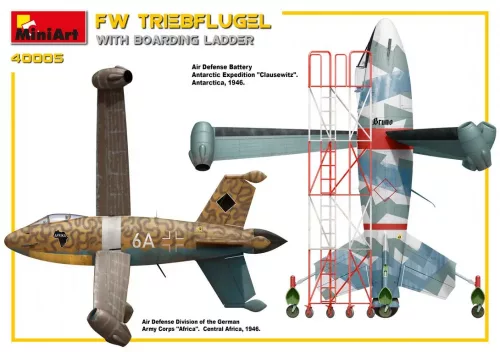 Miniart - Focke Wulf Triebflugel with Boarding Ladder