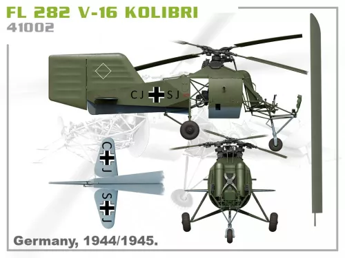 Miniart - Fl 282 V-16 Kolibri
