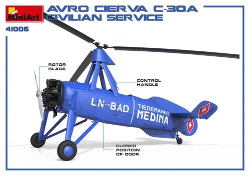 Miniart - Avro Cierva C.30A Civilian Service