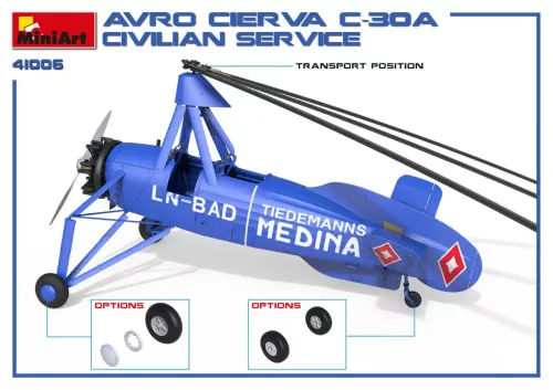 Miniart - Avro Cierva C.30A Civilian Service