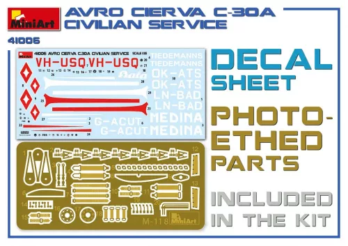Miniart - Avro Cierva C.30A Civilian Service