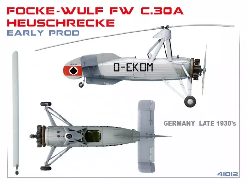 Miniart - Focke Wulf Fw C30A Heuschrecke Early Prod