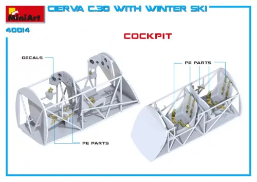 MiniArt - Cierva C.30 with Winter Ski