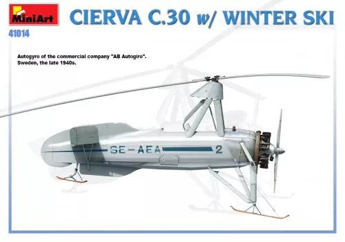 MiniArt - Cierva C.30 with Winter Ski