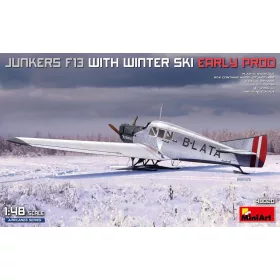 Miniart - Junkers F13 with Winter Ski. Early Prod