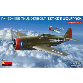  Miniart - P-47D-11RE Thunderbolt. Zemke's Wolfpack.  Advanced Kit