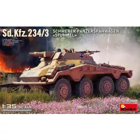 Minart - Sd.Kfz.234/3 Schwerer Panzersp hwagen  Stummel
