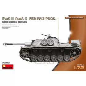 Minart - StuG III Ausf. G  Feb 1943 Prod w/Winter Tracks