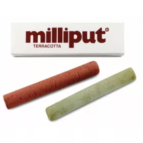 Milliput - Terracotta - kétkomponensű epoxi gyurma
