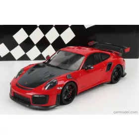   Minichamps - Porsche Porsche 911 991-2 Gt2 Rs Coupe 2018 - Black Wheels Red Black