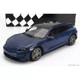   Minichamps - Porsche Taycan Turbo S Cross Turismo 2021 Blue Met