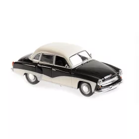   Minichamps - WARTBURG A 311 - 1958 - BLACK/WHITE   MAXICHAMPS