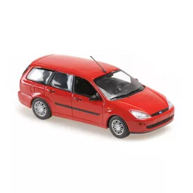   Minichamps - FORD ENGLAND FOCUS TURNIER SW STATION WAGON 1998 RED