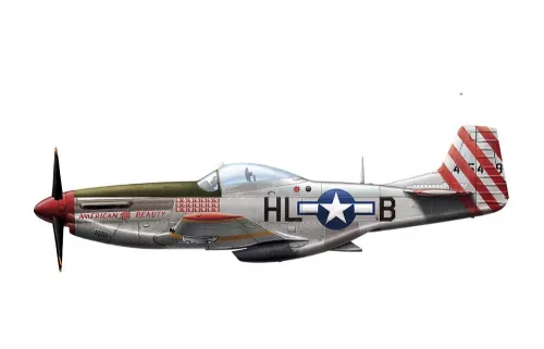 Meng Model - North American P-51D Mustang Fighter
