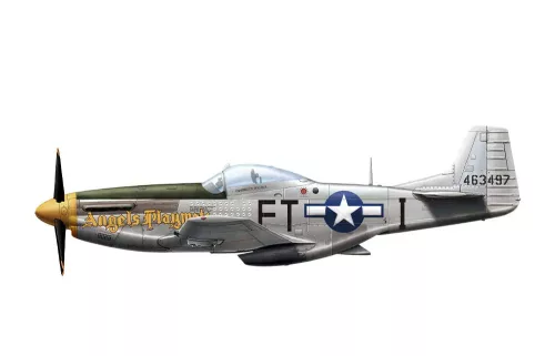 Meng Model - North American P-51D Mustang  Yellow Nose