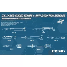   Meng Model - U.S. Laser-Guided Bombs   Anti-Radiation Missiles