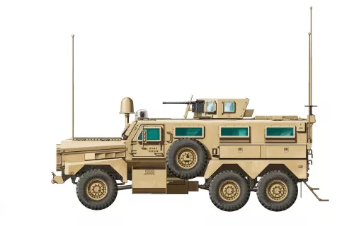 Meng Model - U.S. Cougar 6 6 Mrap Vehicle