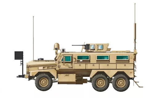 Meng Model - U.S. Cougar 6 6 Mrap Vehicle