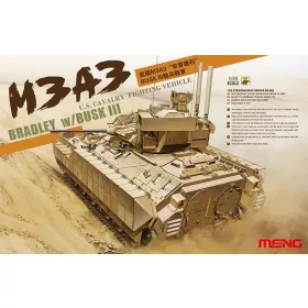   Meng Model - M3A3 Bradley W/Busk III U.S. Cavarly Fighting Vehicle