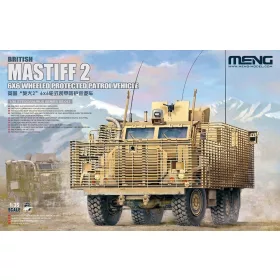   Meng Model - British Mastiff 2 6X6 Wheeled Protected Patrol Vehicle