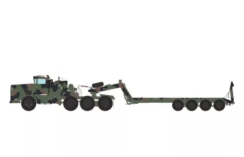 Meng Model - U.S. M911 C-HET(8X6)   M747 Heavy Equipment Semi-Trailer