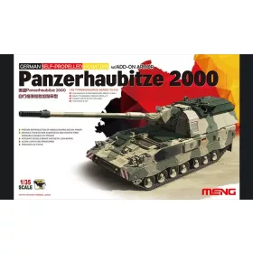   Meng Model - German Panzerhaubitze 2000 Self-Propelled Howitzer W/Add-On Armor