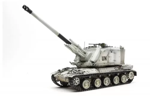 Meng Model - French Auf1 Ta 155Mm Self-Propelled Howitzer