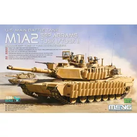   Meng Model - U.S. Main Battle Tank M1A2 Sep Abrams Tusk I/Tusk Ii