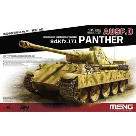 Meng Model - German Medium Tank Sd.Kfz.171 Panther Ausf.D