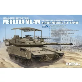   Meng Model - Israel Main Battle Tank Merkava Mk.4M w/Roof-Mounted Slat Armor