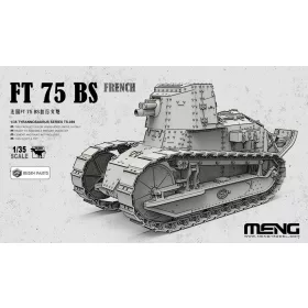 Meng Model - French FT 75 BS (incl. resin parts)