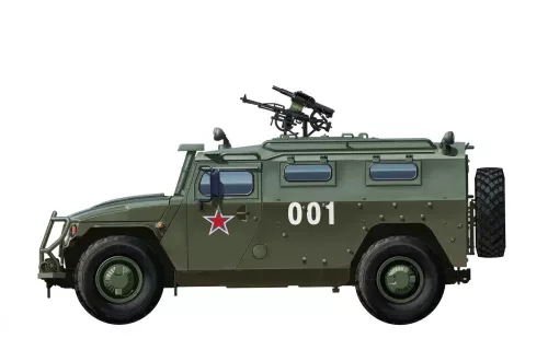 Meng Model - Orosz Gaz-2330014 Sts  Tiger  T pus  P nc l Aut