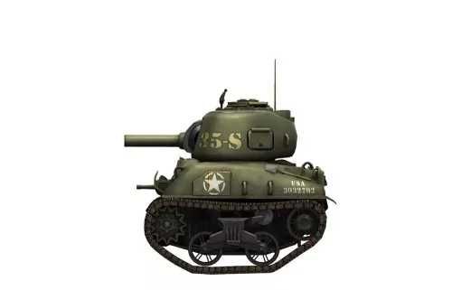 Meng Model - U.S. Medium Tank M4A1 Sherman